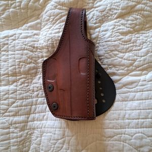 Falco OWB Leather Paddle Holster